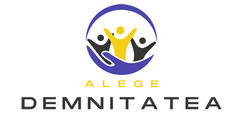 Logo - Alege demnitatea - Ghid beneficii și drepturi sociale în România